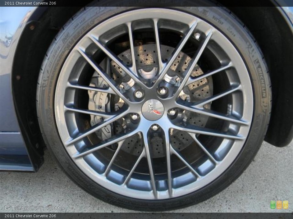 2011 Chevrolet Corvette Z06 Wheel and Tire Photo #57957094