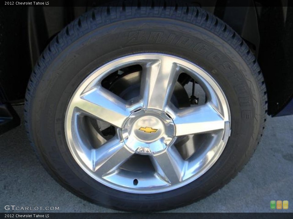 2012 Chevrolet Tahoe LS Wheel and Tire Photo #57967287