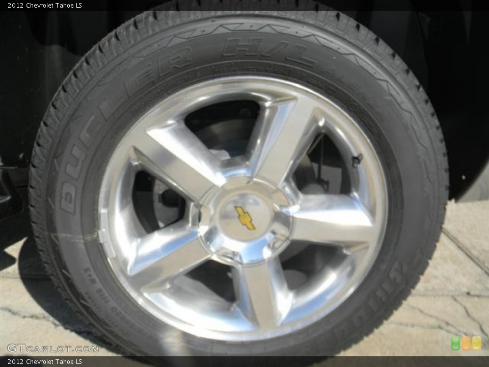2012 Chevrolet Tahoe LS Wheel and Tire Photo #57967777
