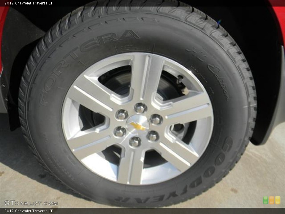 2012 Chevrolet Traverse LT Wheel and Tire Photo #57968778