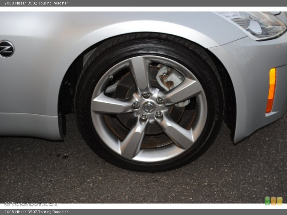 2008 Nissan 350Z Touring Roadster Wheel and Tire Photo #57971876