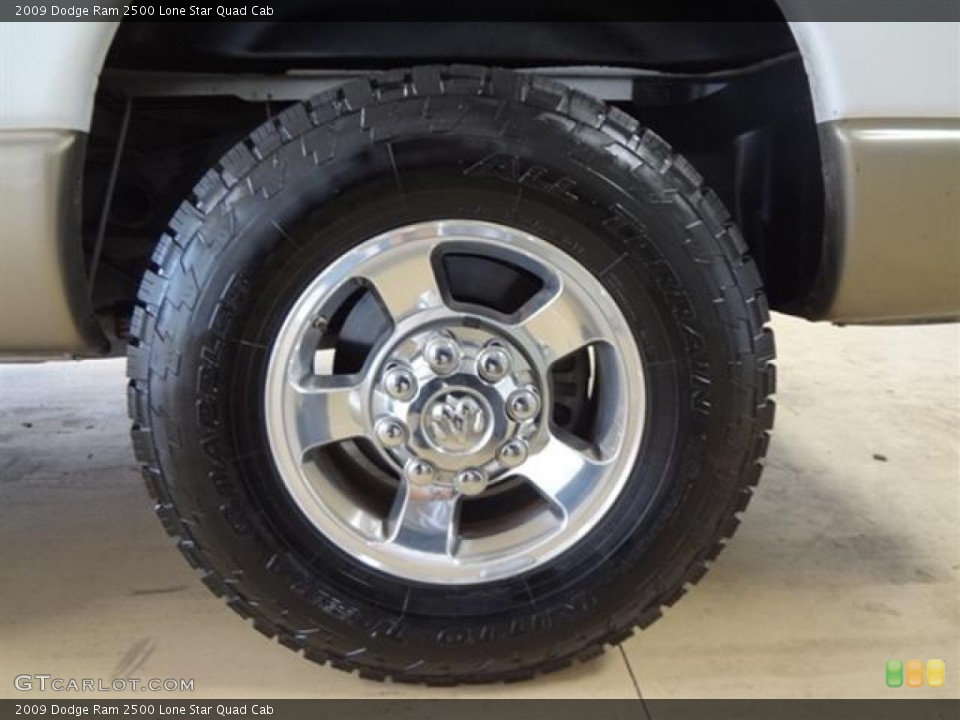 2009 Dodge Ram 2500 Lone Star Quad Cab Wheel and Tire Photo #57975143