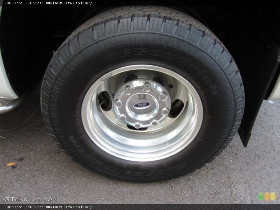 2006 Ford F350 Super Duty Lariat Crew Cab Dually Wheel and Tire Photo #57975434