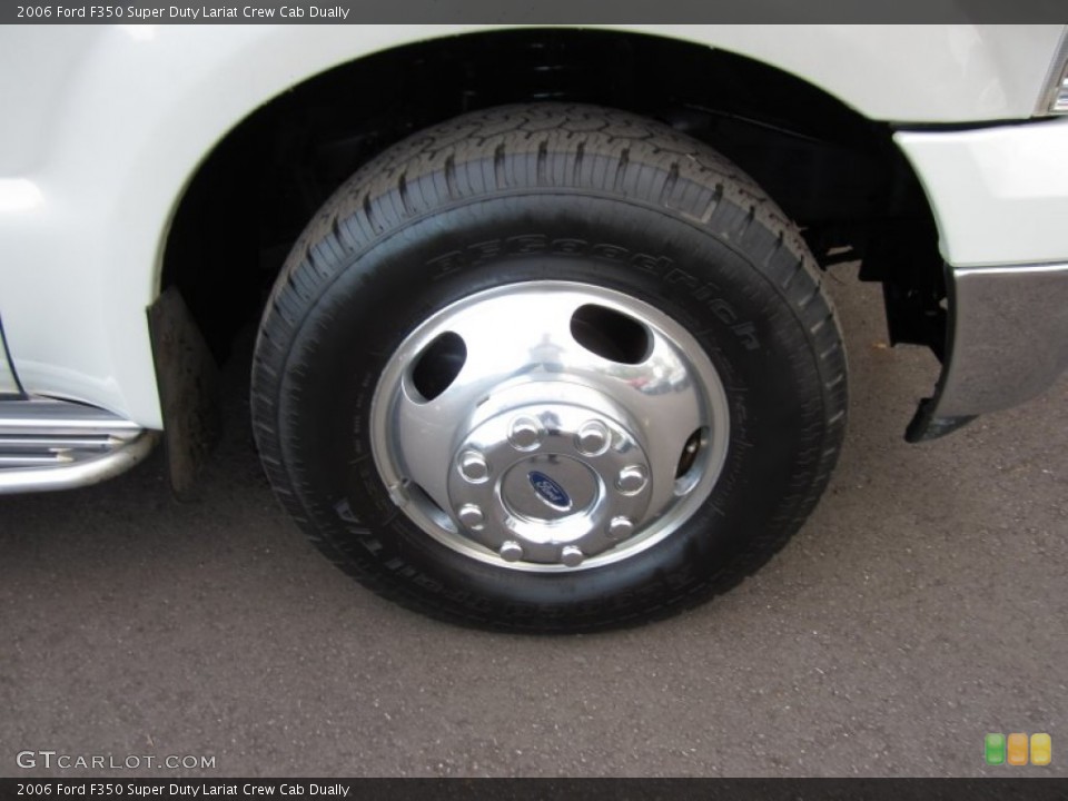 2006 Ford F350 Super Duty Lariat Crew Cab Dually Wheel and Tire Photo #57975452
