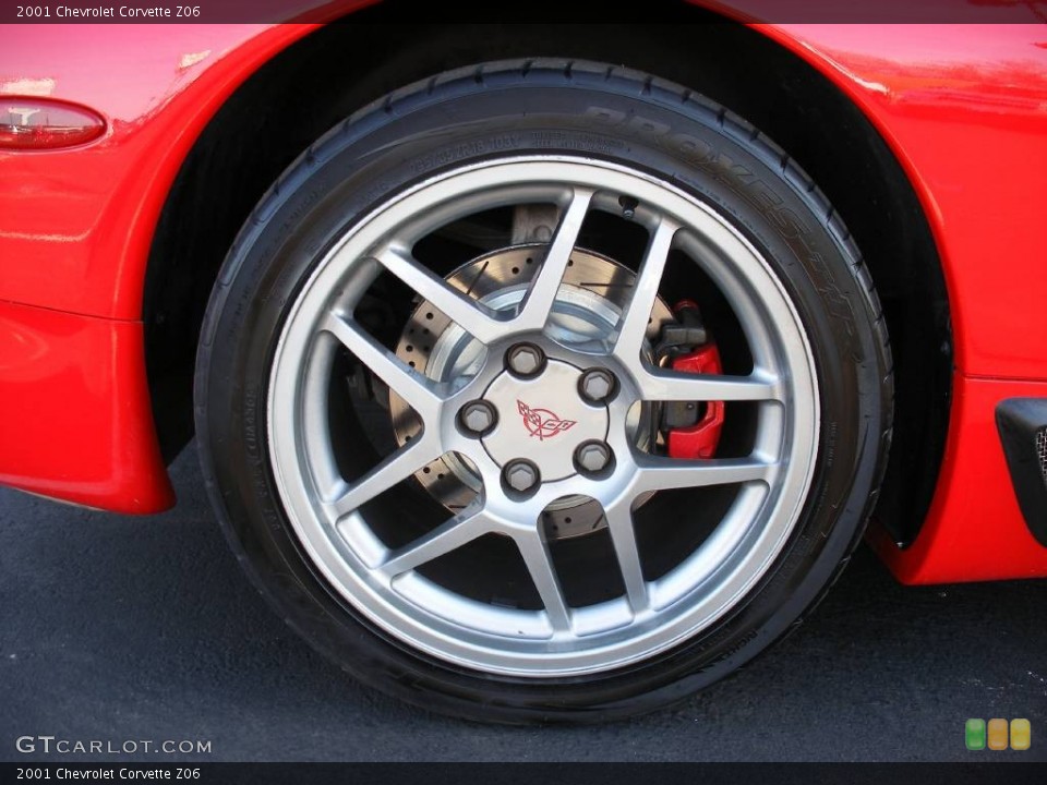 2001 Chevrolet Corvette Z06 Wheel and Tire Photo #57978386