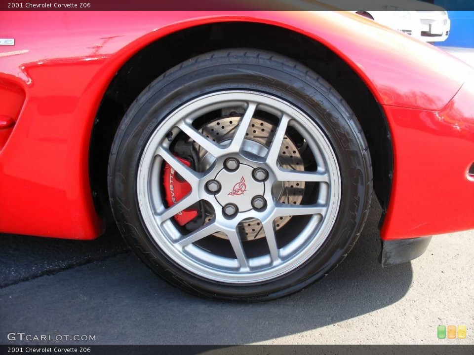 2001 Chevrolet Corvette Z06 Wheel and Tire Photo #57978396