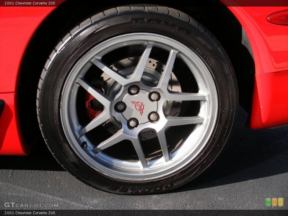 2001 Chevrolet Corvette Z06 Wheel and Tire Photo #57978407