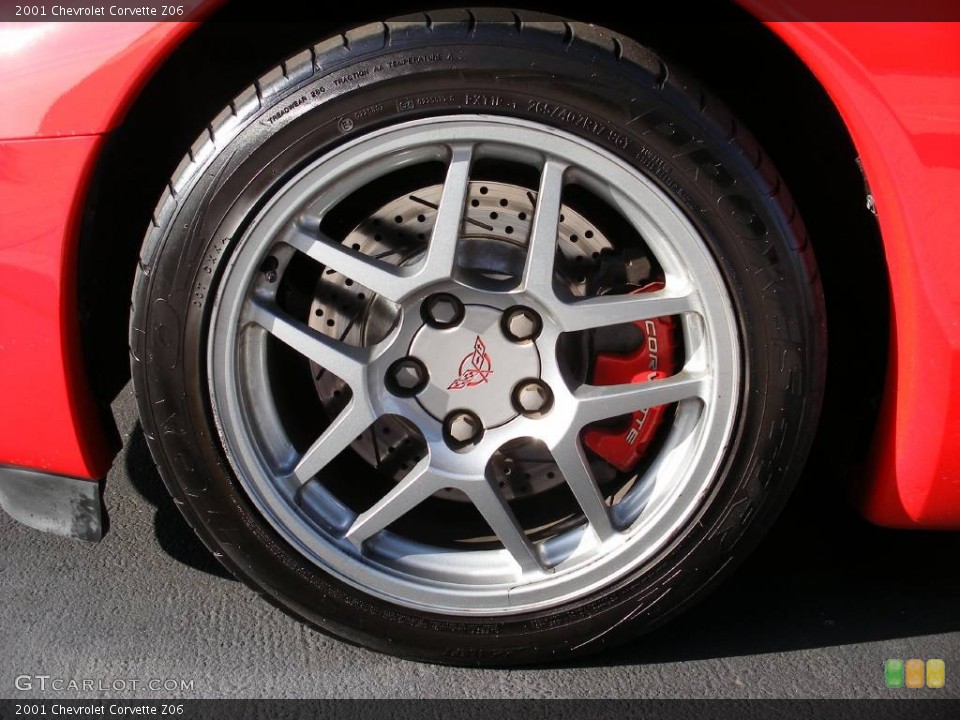 2001 Chevrolet Corvette Z06 Wheel and Tire Photo #57978416