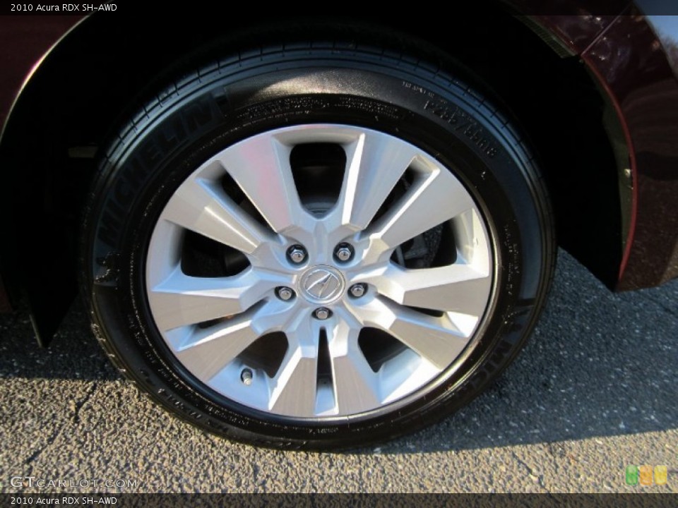 2010 Acura RDX SH-AWD Wheel and Tire Photo #57978730