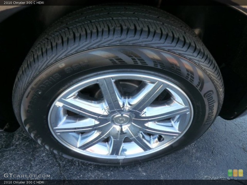 2010 Chrysler 300 C HEMI Wheel and Tire Photo #57982361