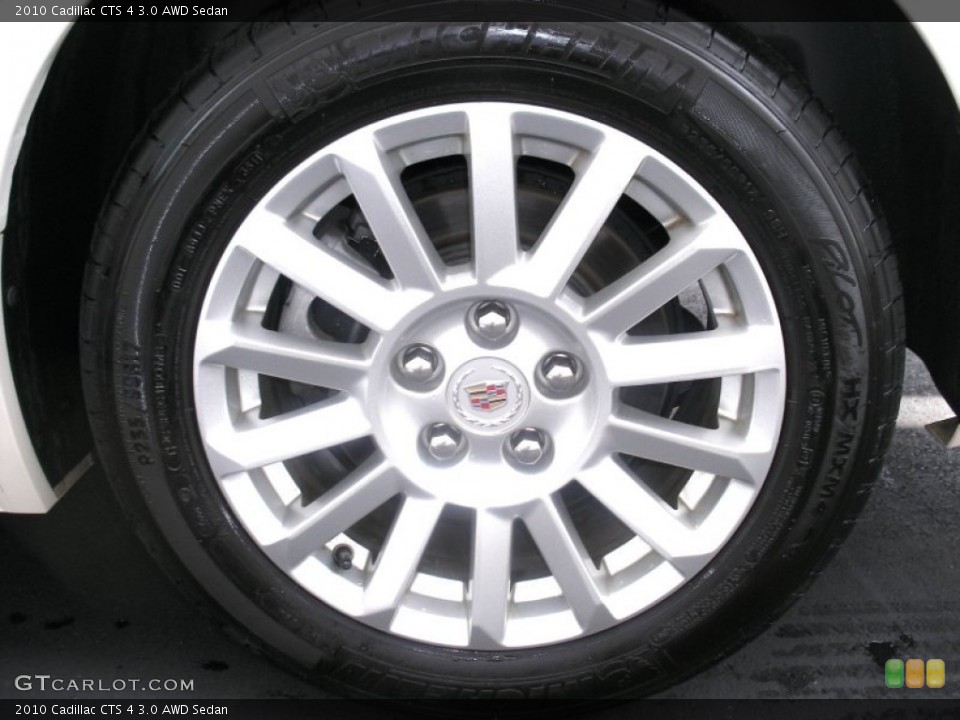 2010 Cadillac CTS 4 3.0 AWD Sedan Wheel and Tire Photo #57983735
