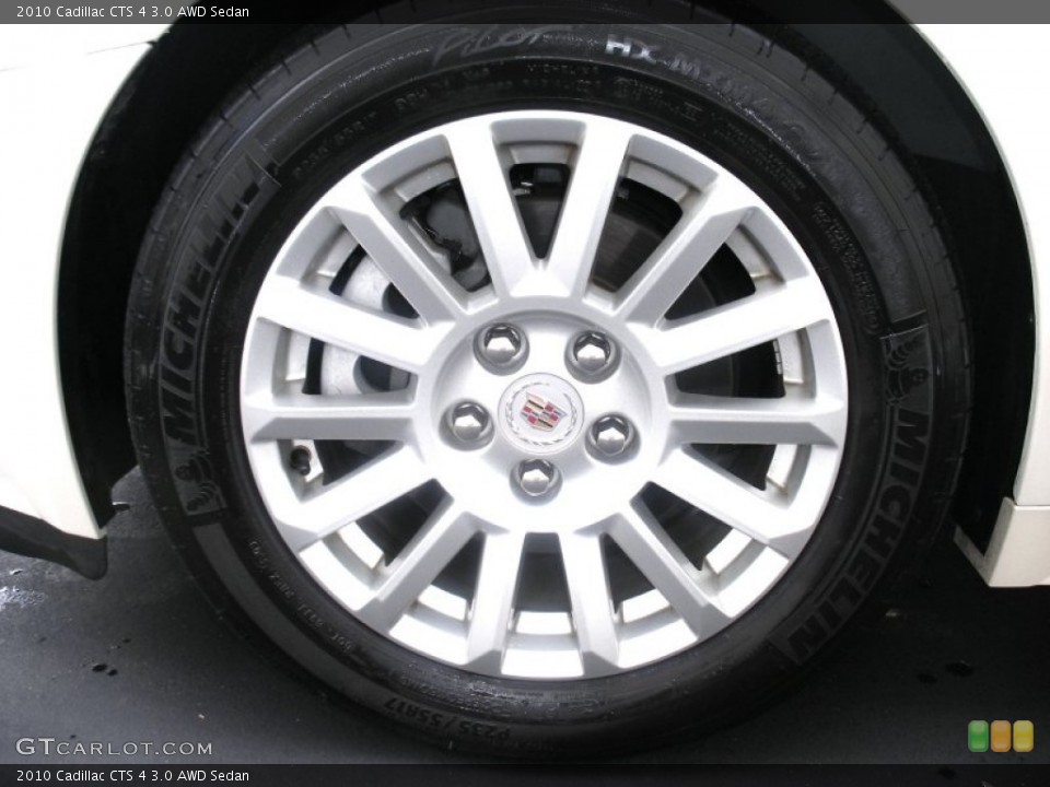 2010 Cadillac CTS 4 3.0 AWD Sedan Wheel and Tire Photo #57983738