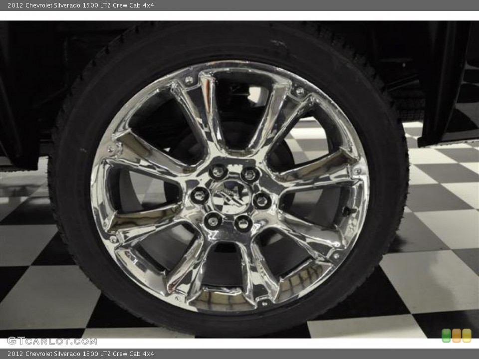 2012 Chevrolet Silverado 1500 LTZ Crew Cab 4x4 Wheel and Tire Photo #57985736
