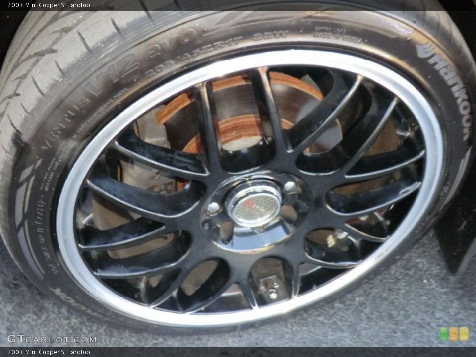 2003 Mini Cooper S Hardtop Wheel and Tire Photo #57986165