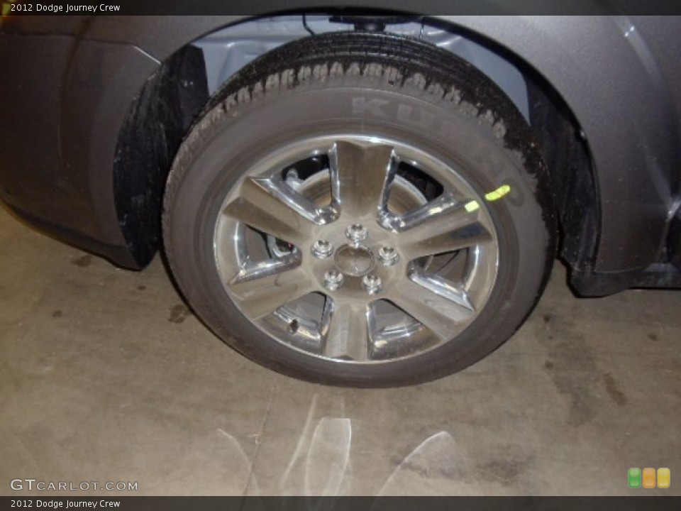 2012 Dodge Journey Crew Wheel and Tire Photo #57987296