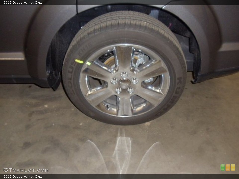2012 Dodge Journey Crew Wheel and Tire Photo #57987302