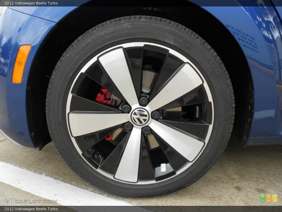 2012 Volkswagen Beetle Turbo Wheel and Tire Photo #57991088