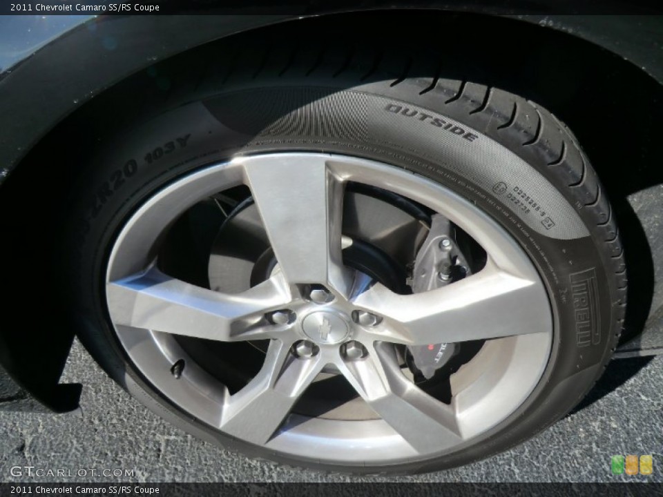 2011 Chevrolet Camaro SS/RS Coupe Wheel and Tire Photo #58002098
