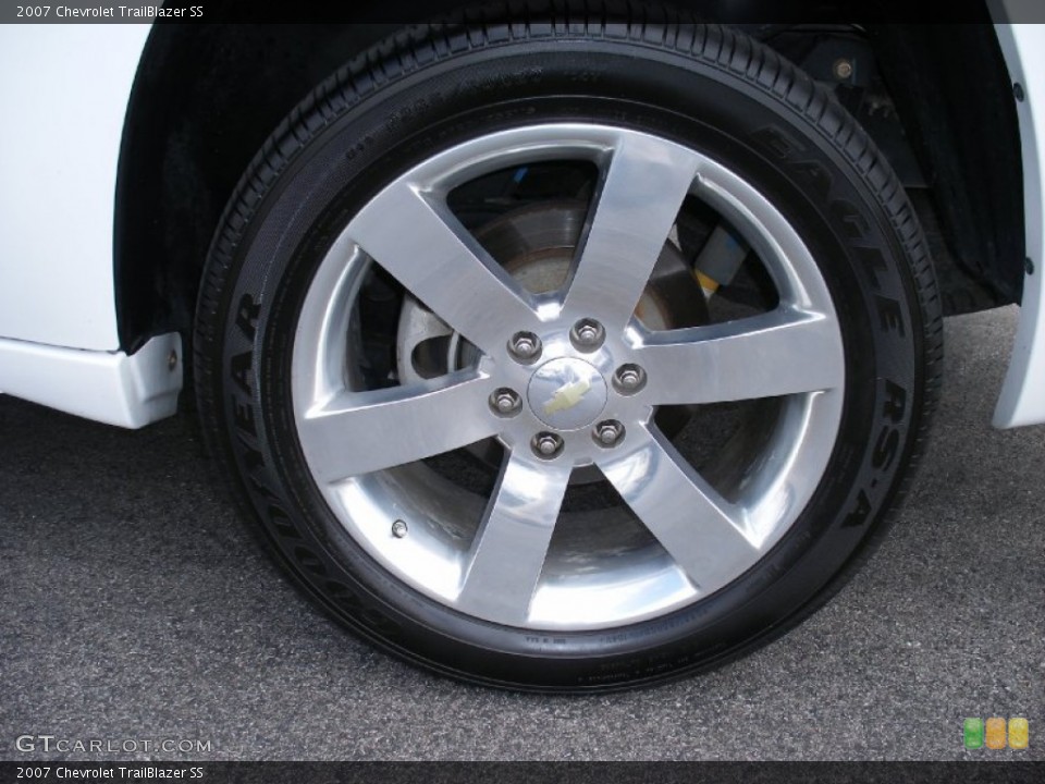 2007 Chevrolet TrailBlazer SS Wheel and Tire Photo #58008341