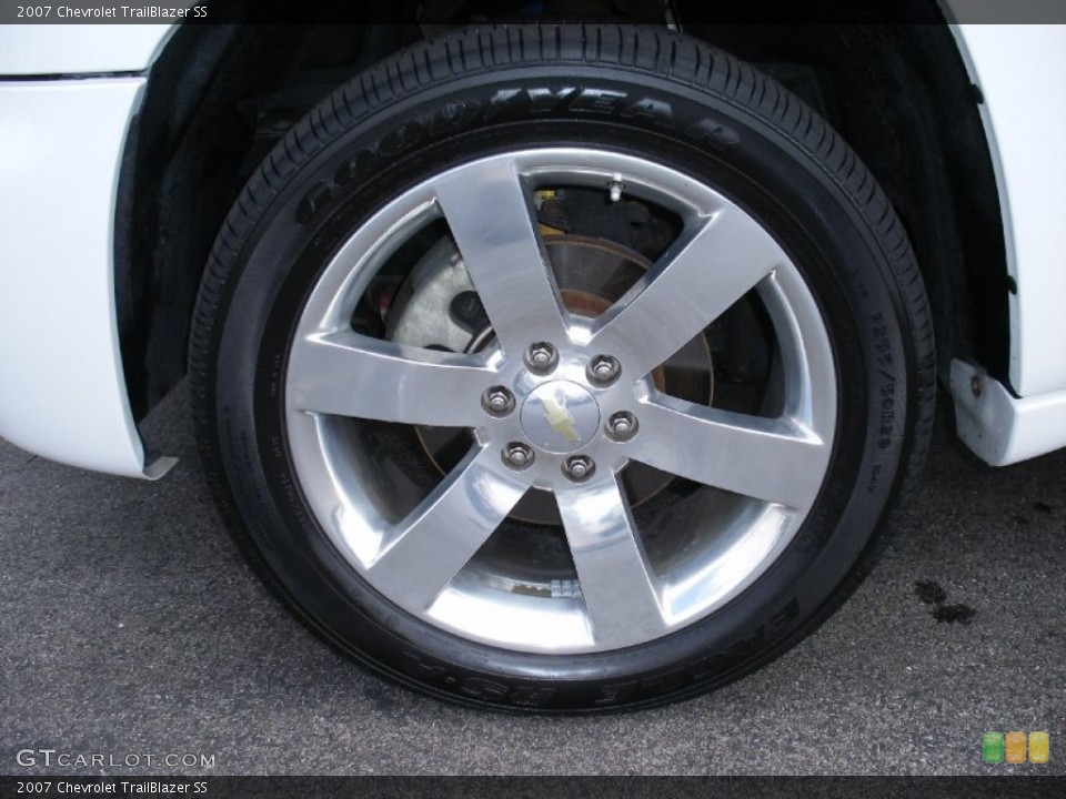 2007 Chevrolet TrailBlazer SS Wheel and Tire Photo #58008350