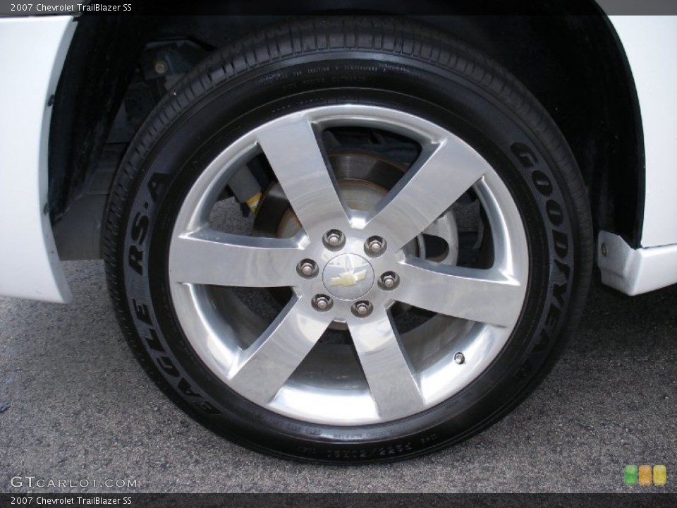2007 Chevrolet TrailBlazer SS Wheel and Tire Photo #58008368