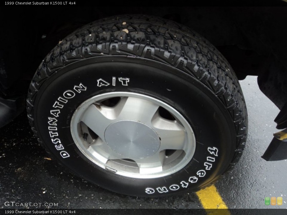 1999 Chevrolet Suburban K1500 LT 4x4 Wheel and Tire Photo #58013258