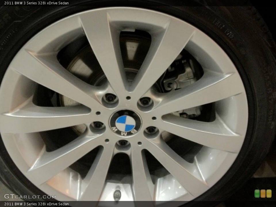 2011 BMW 3 Series 328i xDrive Sedan Wheel and Tire Photo #58013636