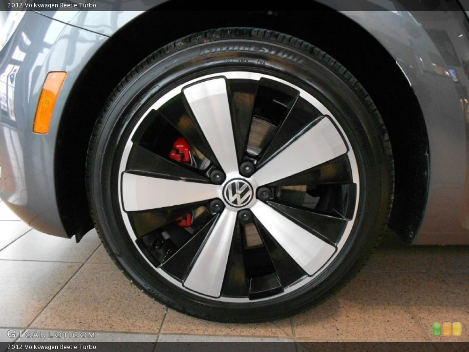 2012 Volkswagen Beetle Turbo Wheel and Tire Photo #58013684