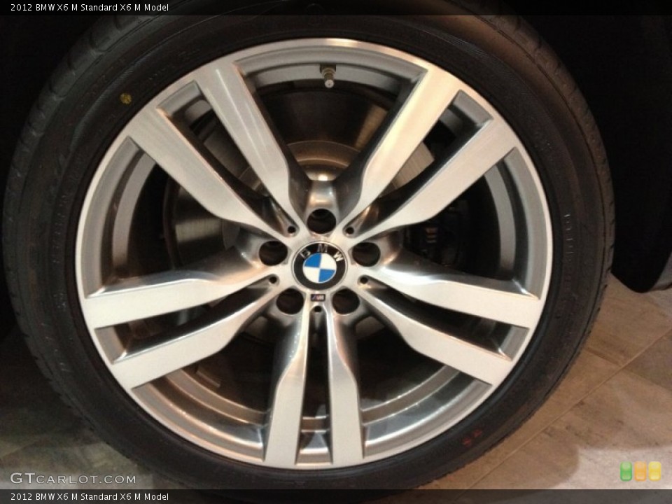 2012 BMW X6 M  Wheel and Tire Photo #58013726