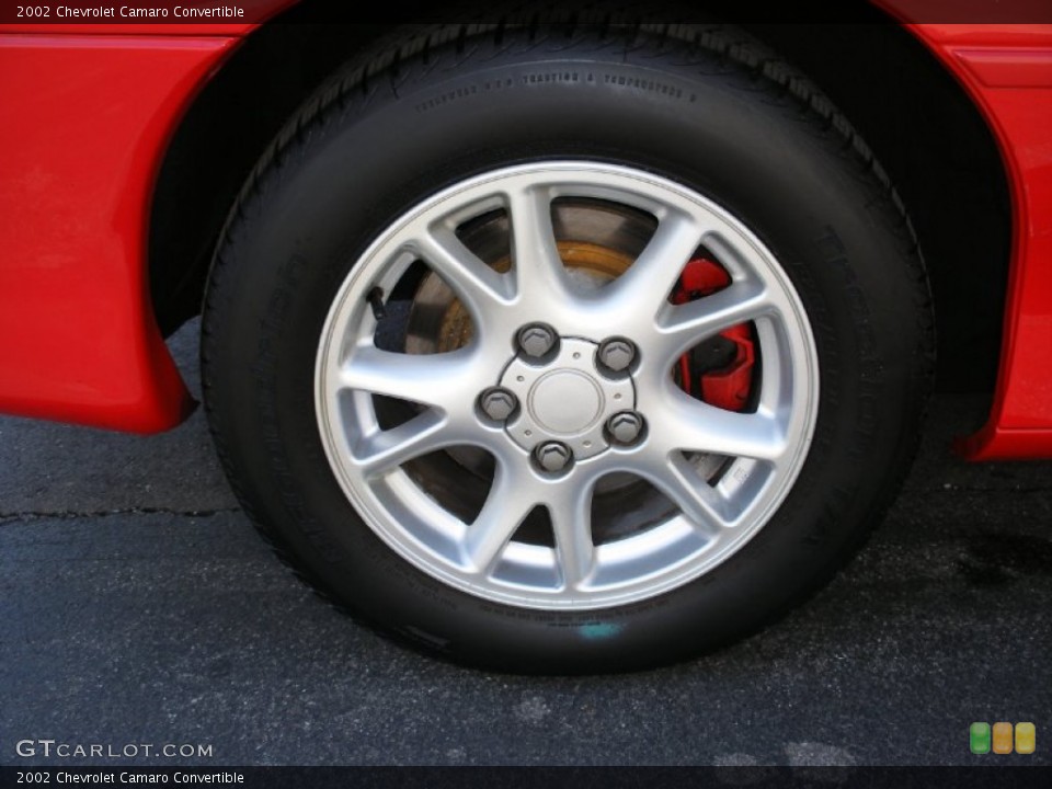2002 Chevrolet Camaro Wheels and Tires