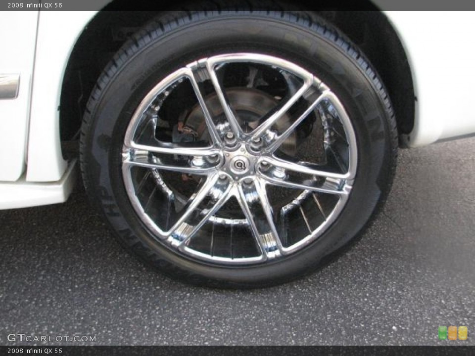 2008 Infiniti QX Custom Wheel and Tire Photo #58015256