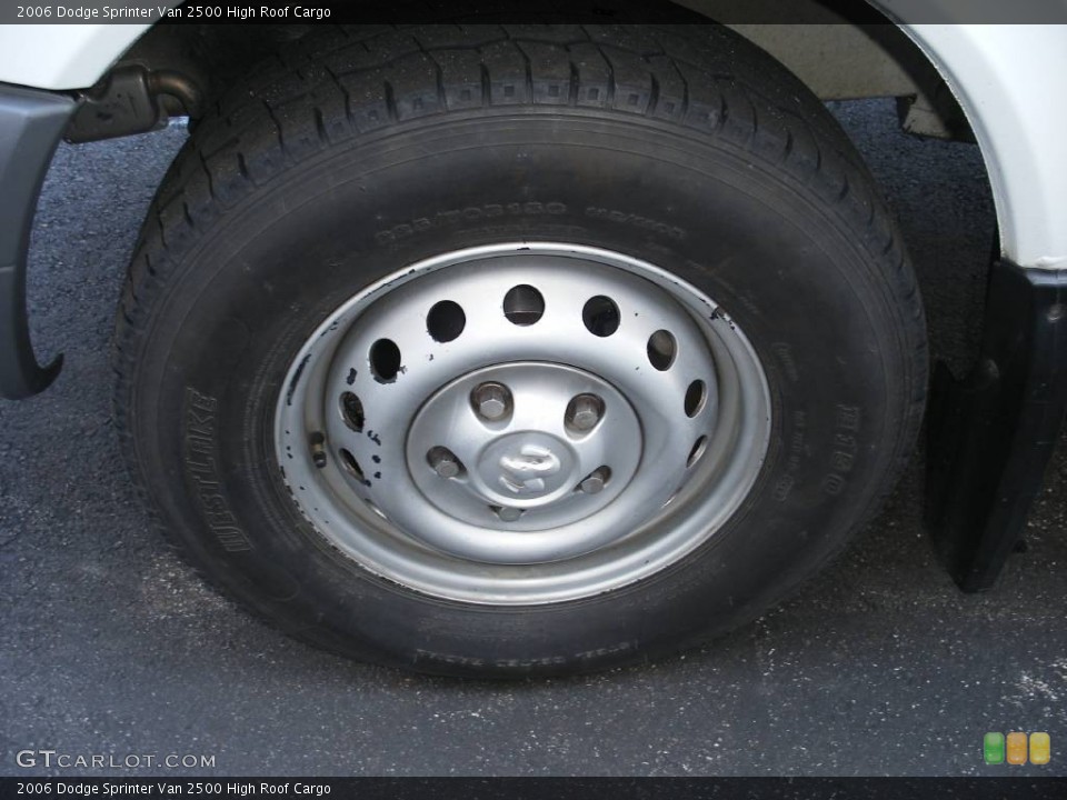 2006 Dodge Sprinter Van 2500 High Roof Cargo Wheel and Tire Photo #58016459