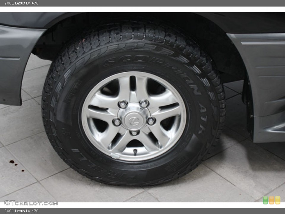2001 Lexus LX 470 Wheel and Tire Photo #58018238