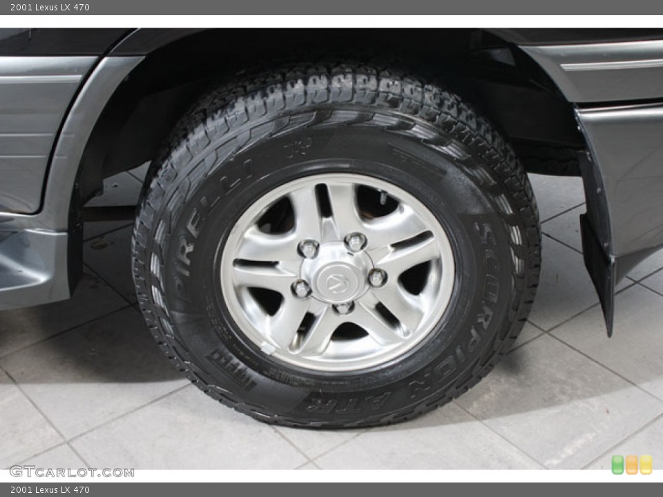 2001 Lexus LX 470 Wheel and Tire Photo #58018262