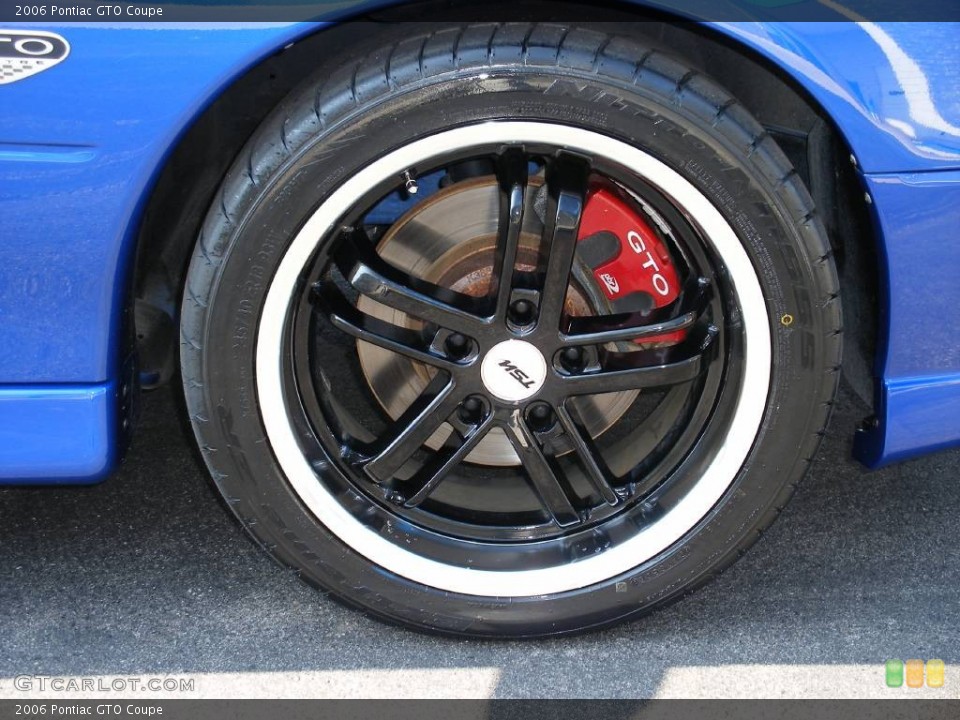 2006 Pontiac GTO Custom Wheel and Tire Photo #58019855