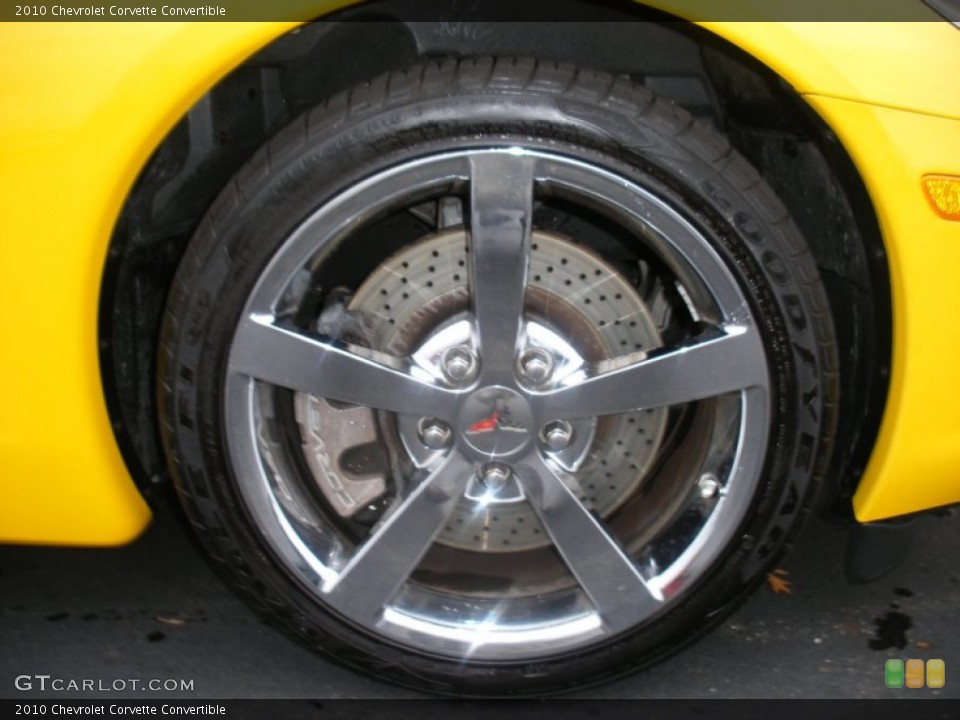 2010 Chevrolet Corvette Convertible Wheel and Tire Photo #58026767