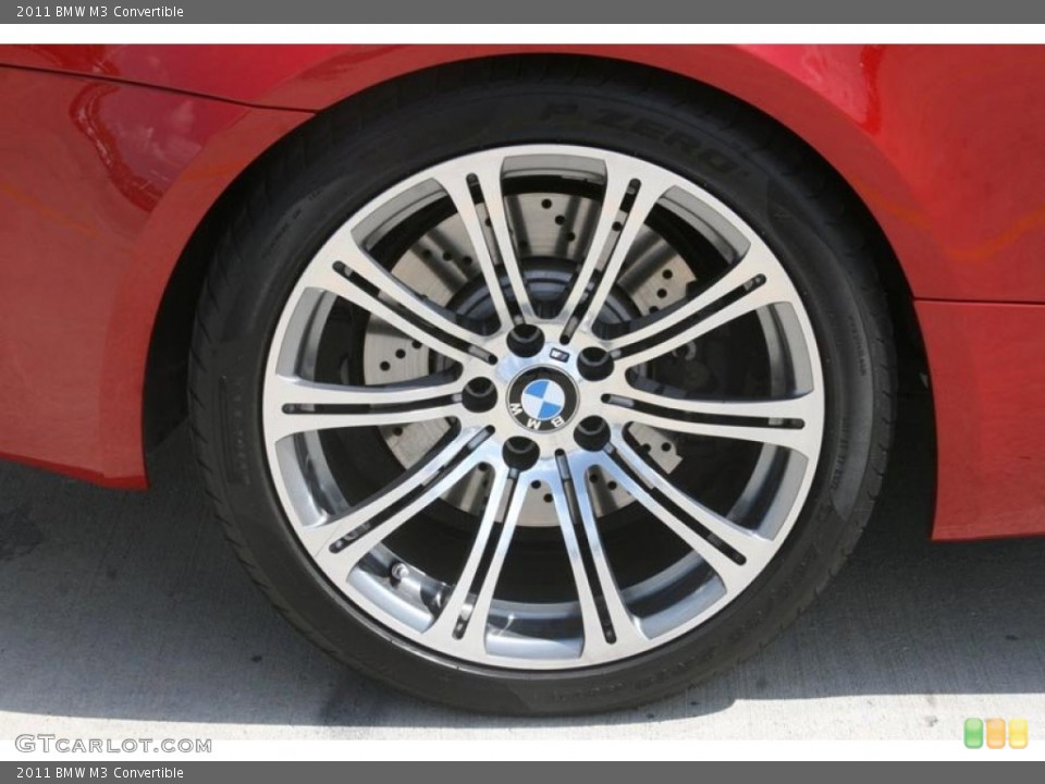 2011 BMW M3 Convertible Wheel and Tire Photo #58027394