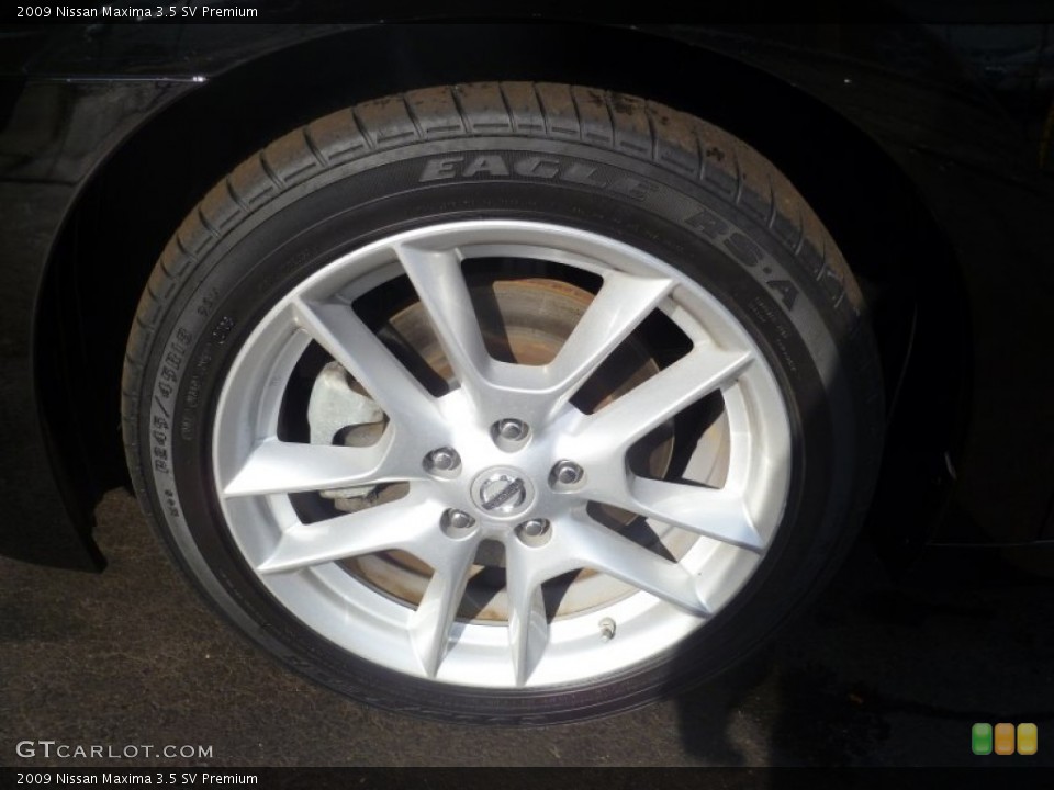 2009 Nissan Maxima 3.5 SV Premium Wheel and Tire Photo #58031567