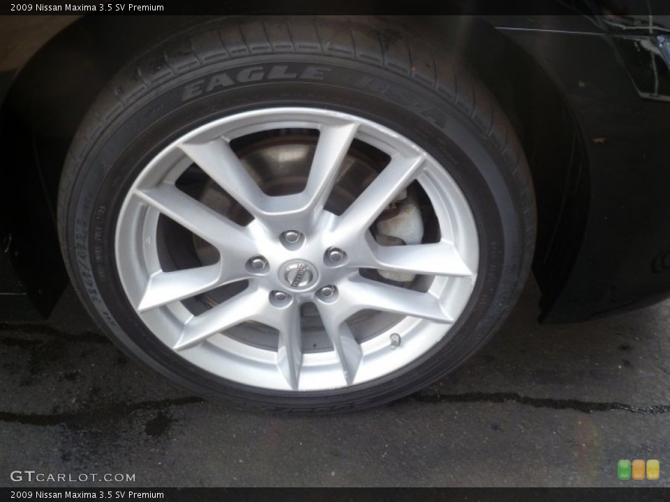 2009 Nissan Maxima 3.5 SV Premium Wheel and Tire Photo #58031633