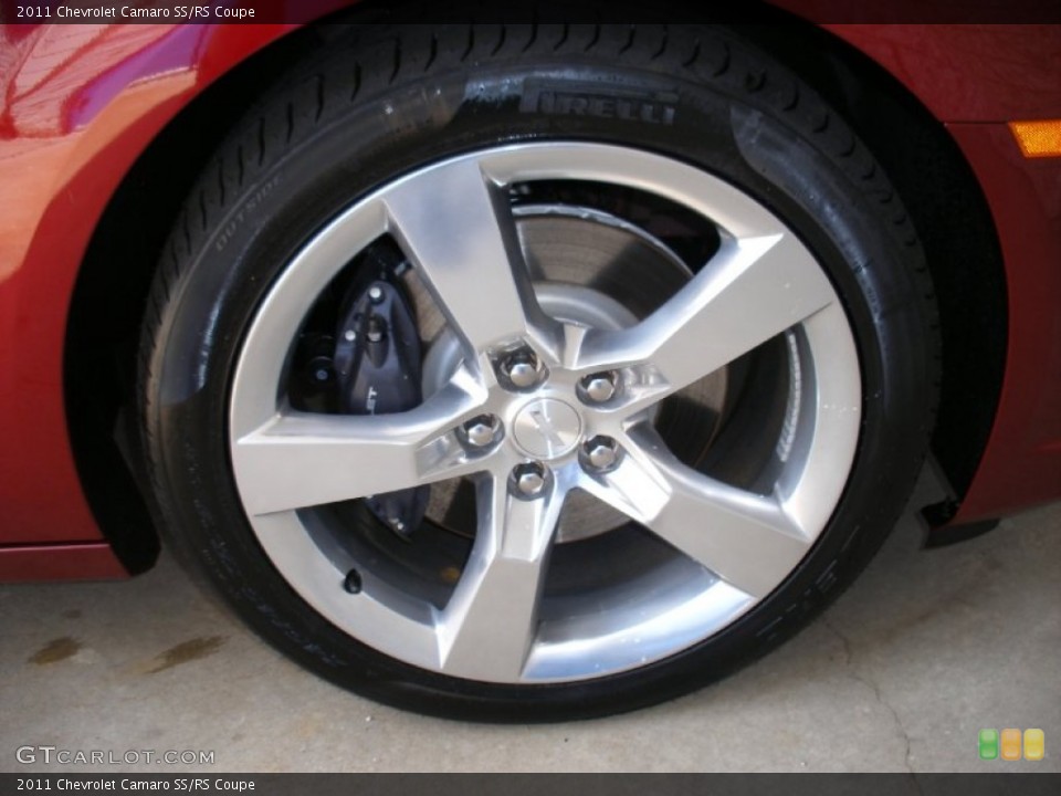 2011 Chevrolet Camaro SS/RS Coupe Wheel and Tire Photo #58036004