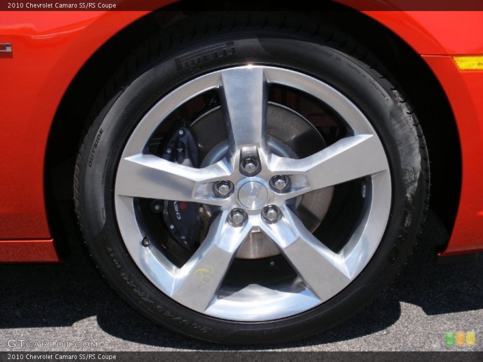 2010 Chevrolet Camaro SS/RS Coupe Wheel and Tire Photo #58036795