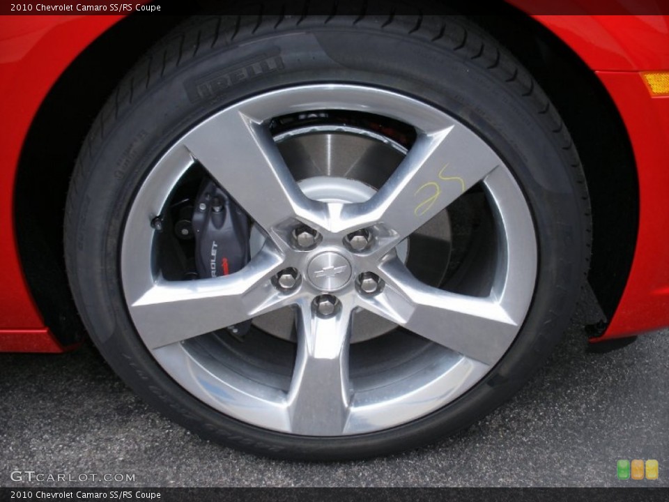2010 Chevrolet Camaro SS/RS Coupe Wheel and Tire Photo #58037532