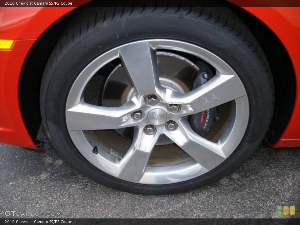 2010 Chevrolet Camaro SS/RS Coupe Wheel and Tire Photo #58041286