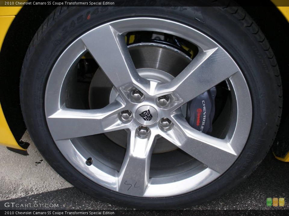 2010 Chevrolet Camaro SS Coupe Transformers Special Edition Wheel and Tire Photo #58045477