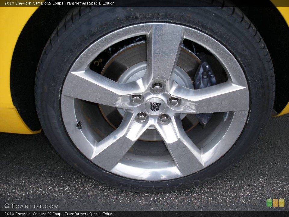 2010 Chevrolet Camaro SS Coupe Transformers Special Edition Wheel and Tire Photo #58045483