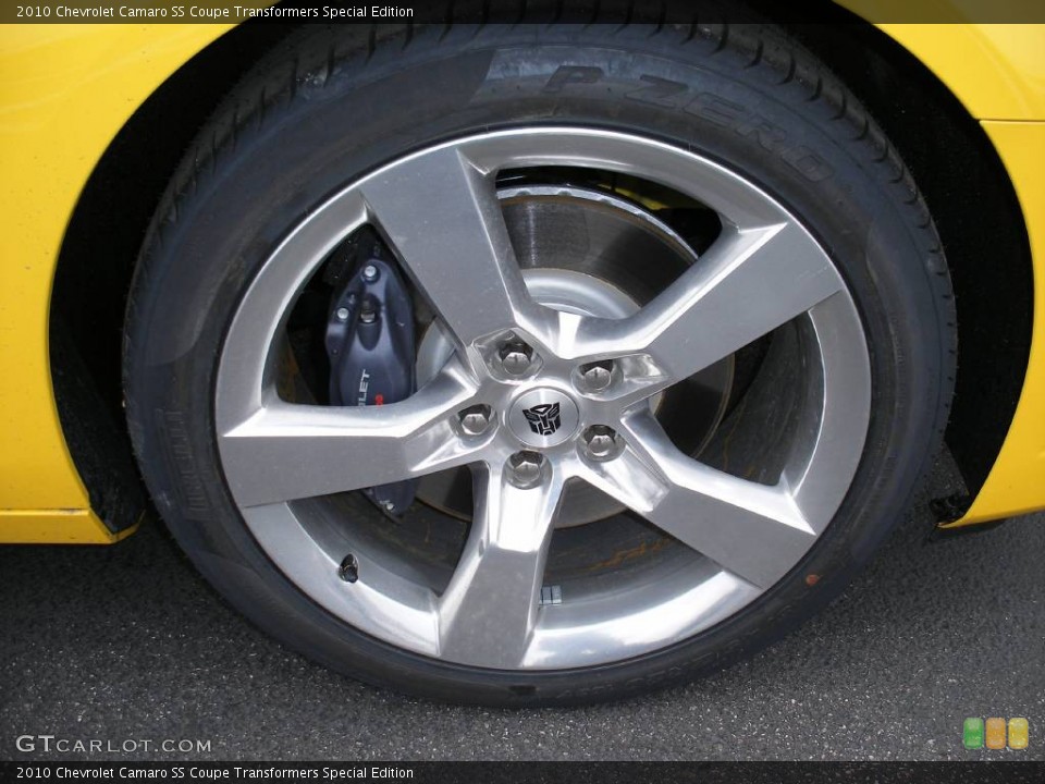 2010 Chevrolet Camaro SS Coupe Transformers Special Edition Wheel and Tire Photo #58045492