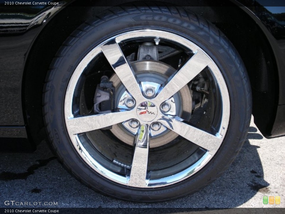 2010 Chevrolet Corvette Coupe Wheel and Tire Photo #58046026
