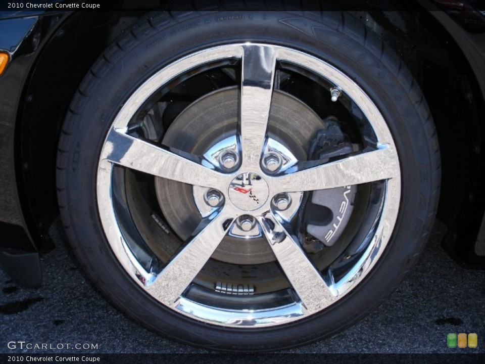2010 Chevrolet Corvette Coupe Wheel and Tire Photo #58046038