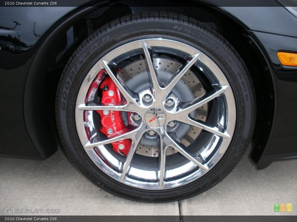 2010 Chevrolet Corvette Z06 Wheel and Tire Photo #58046841
