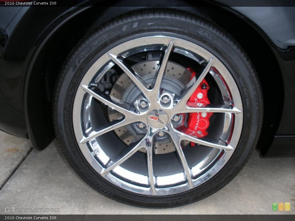 2010 Chevrolet Corvette Z06 Wheel and Tire Photo #58046859